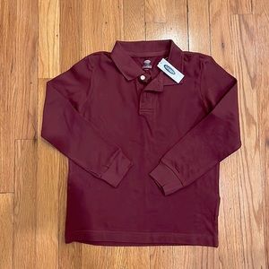 Old navy burgundy long sleeve uniform
